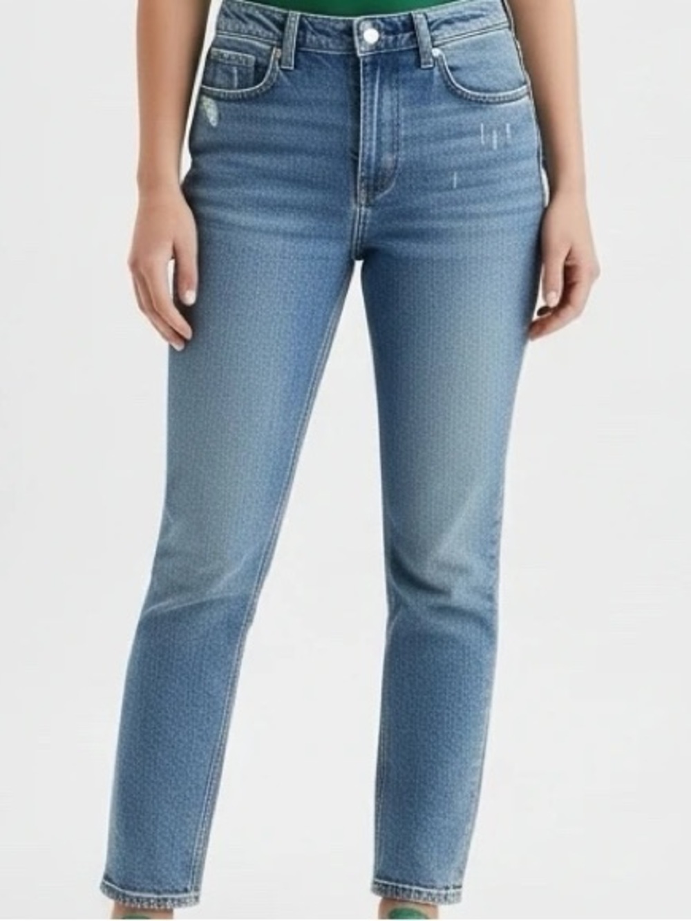 Reformation Serena High Rise  Button Fly Jeans